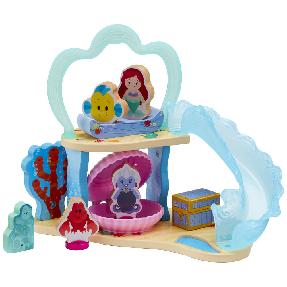 Disney Princess Ariel’S Wooden Undersea Grotto Playset