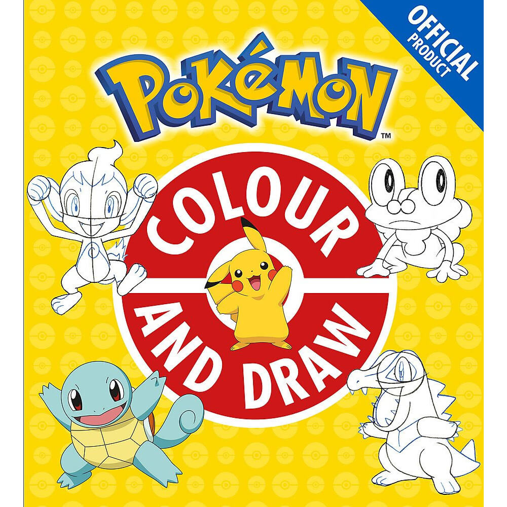 The Official Pokémon Colour And Draw