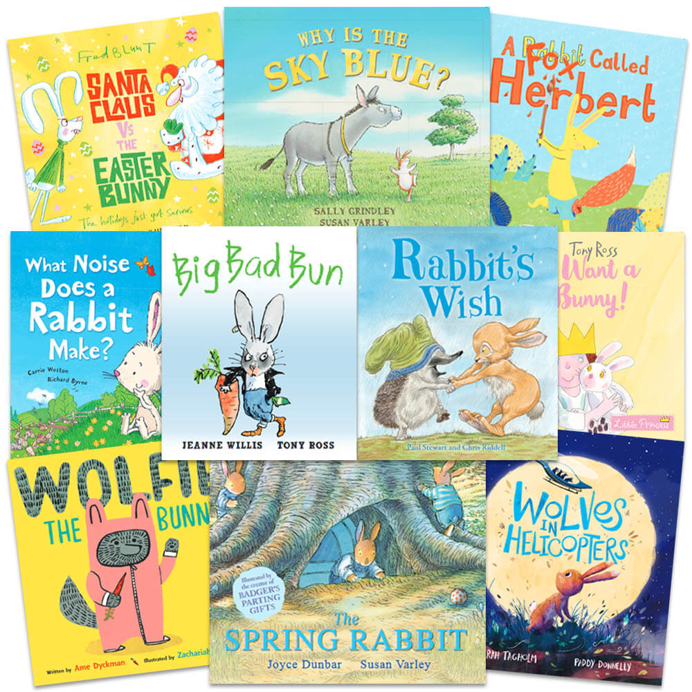 A Bundle of Bunnies: 10 Kids Picture Book Bundle - 10 for £10 Picture Books - Children's Book Collections (Paperback Bundle)