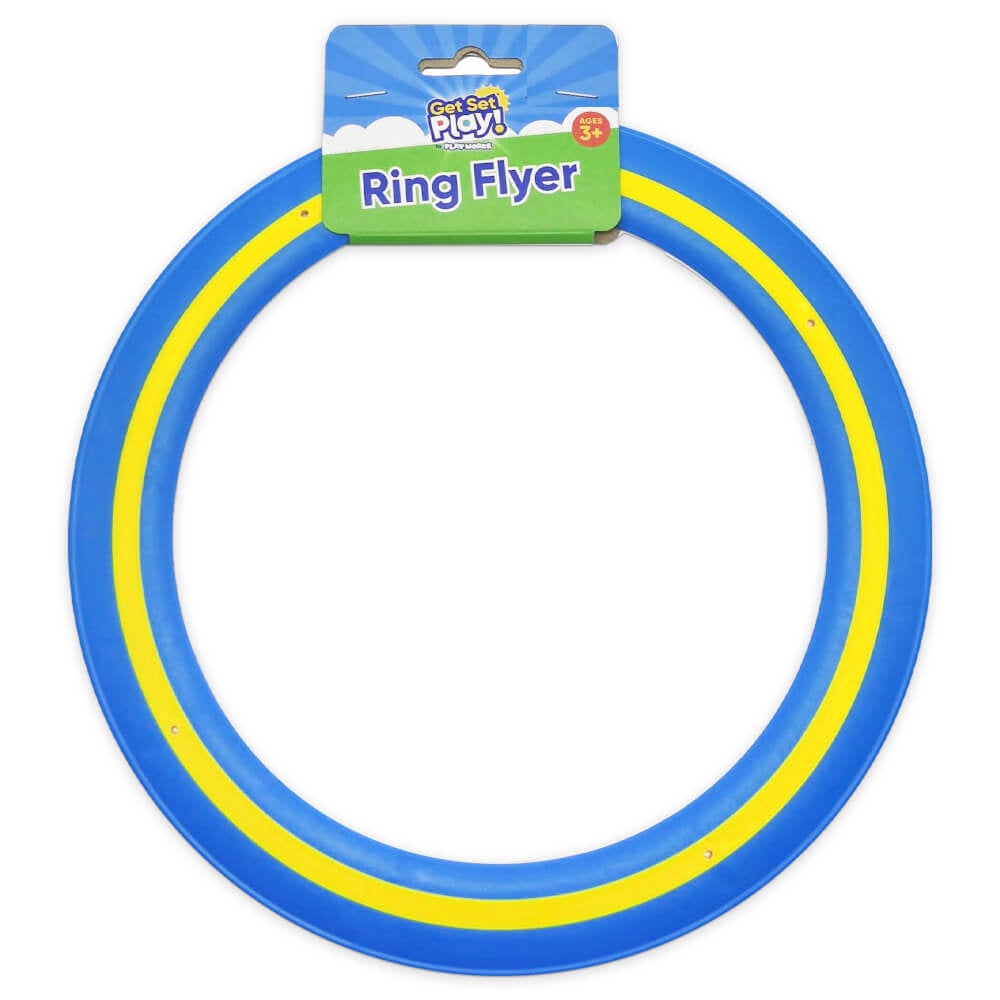 Ring Flyer - 25cm - PlayWorks - Frisbee - Outdoor Games - For Kids & Adults - Sports Toys