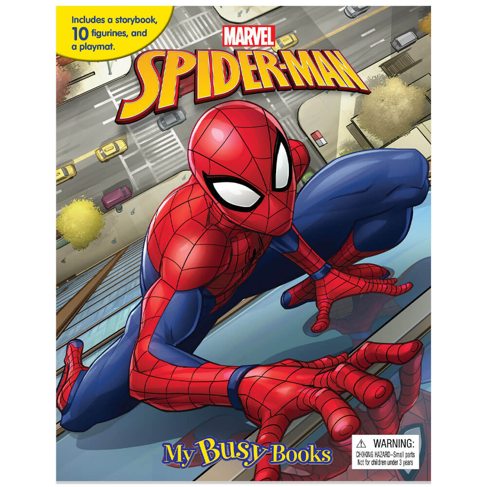 Marvel Spiderman My Busy Book - Marvel - Interactive Books (Board Book)