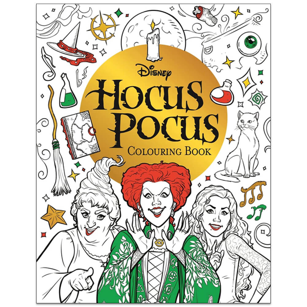 Disney Hocus Pocus Colouring Book - Walt Disney - Kids Activity Books (Paperback)