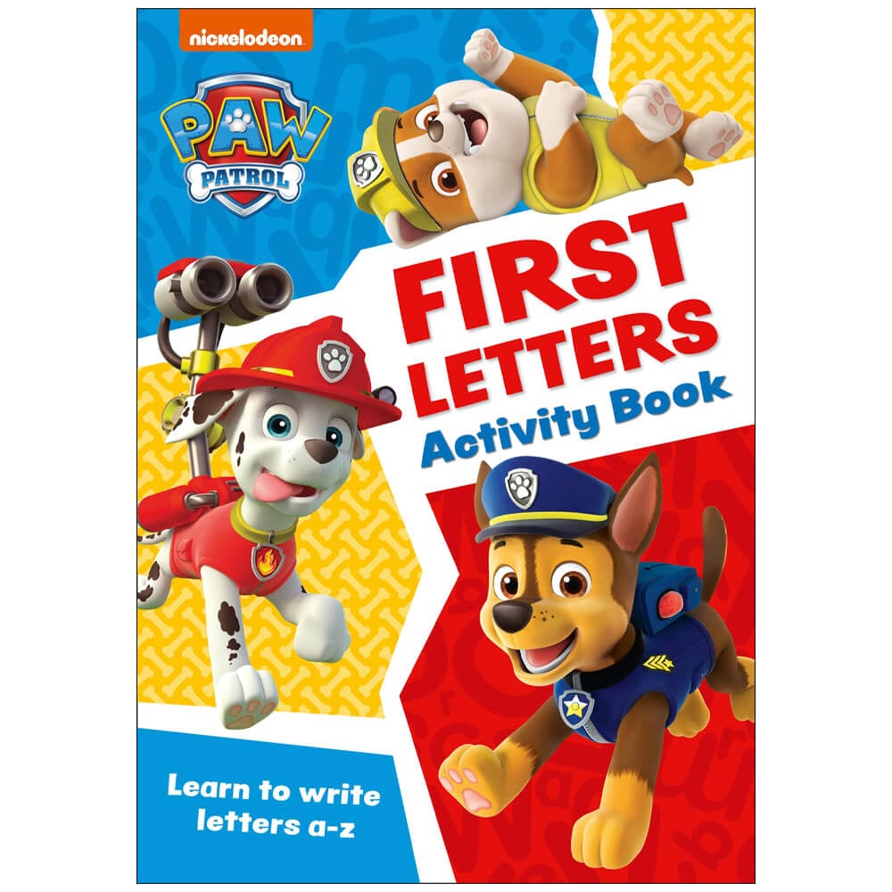 Paw Patrol First Letters Activity Book - Paw Patrol - Primary School Books (Paperback)