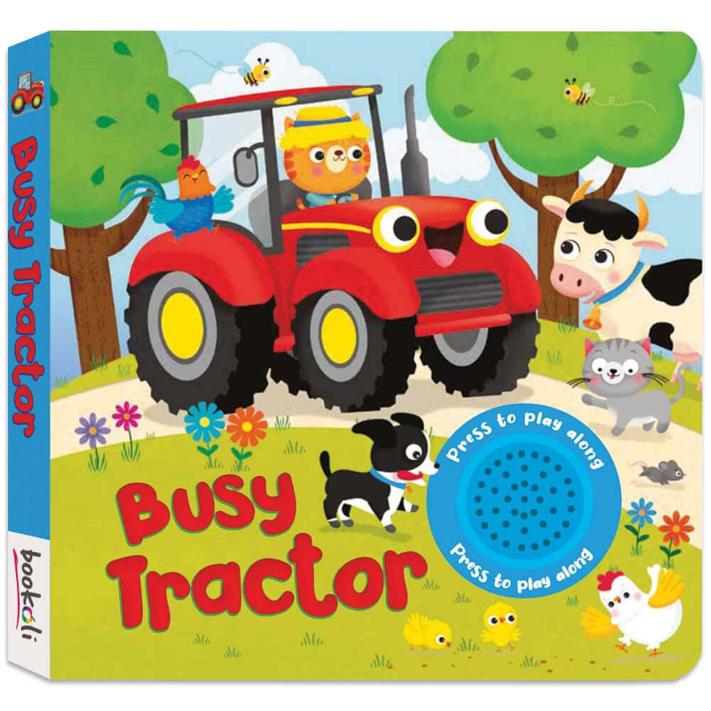 Busy Tractor - Baby Books (Board Book)