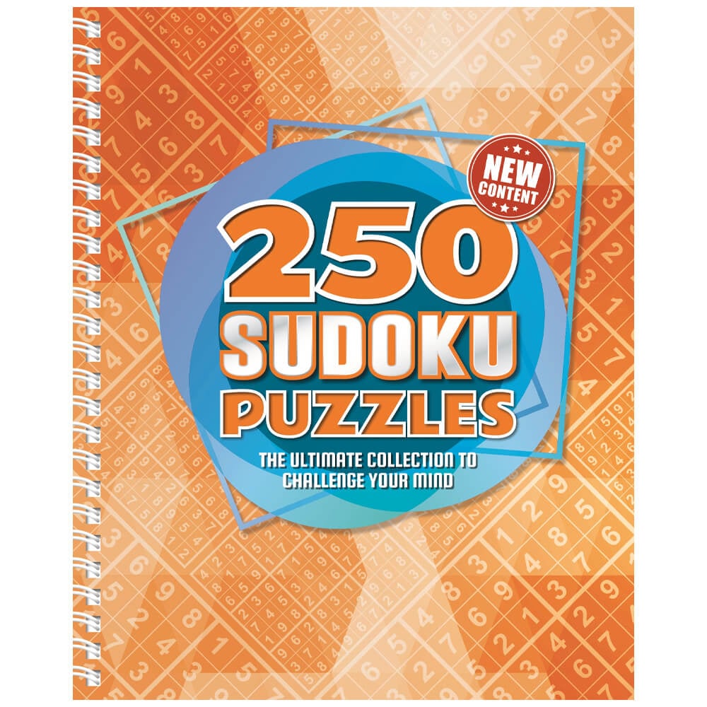 250 Sudoku Puzzles - Puzzle Books by Igloo Books (Paperback)