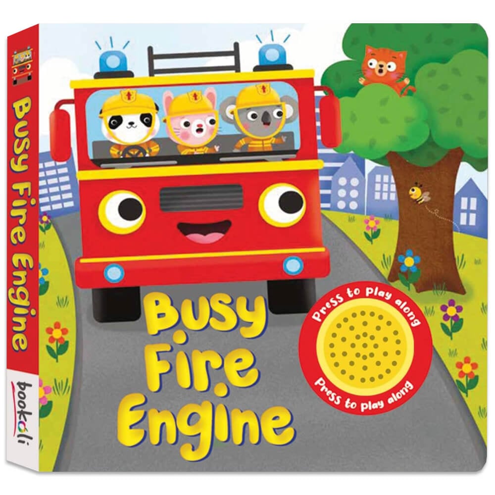 Busy Fire Engine - Baby Books (Board Book)