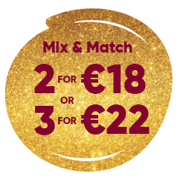 3 for €22 Deals